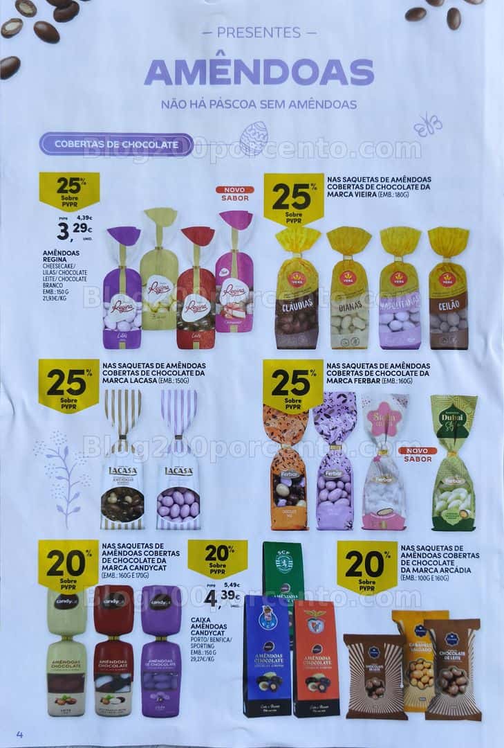 Antevisão Folheto CONTINENTE Páscoa Promoções de 17 março a 5 abril
