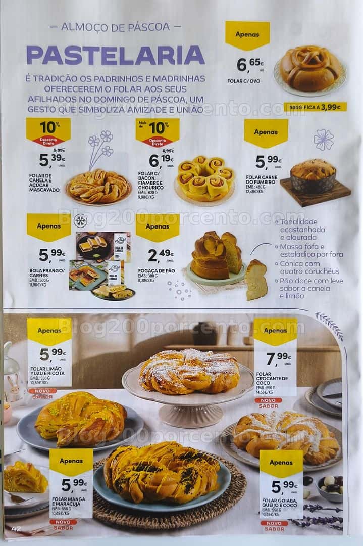 Antevisão Folheto CONTINENTE Páscoa Promoções de 17 março a 5 abril