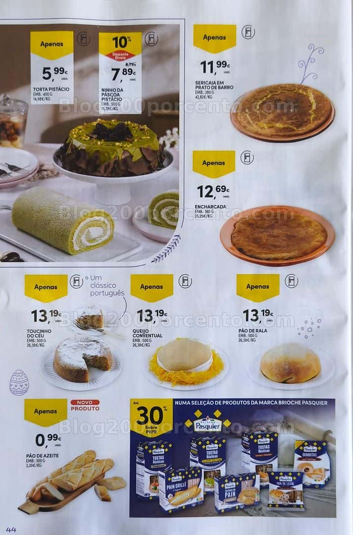 Antevisão Folheto CONTINENTE Páscoa Promoções de 17 março a 5 abril