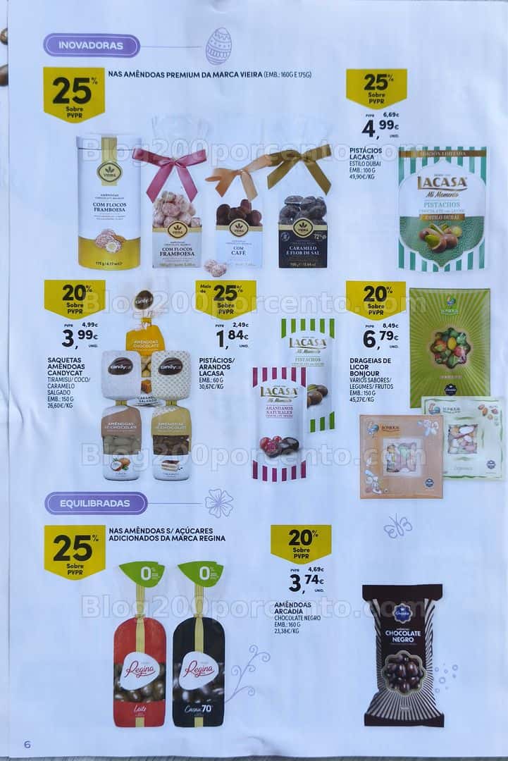 Antevisão Folheto CONTINENTE Páscoa Promoções de 17 março a 5 abril