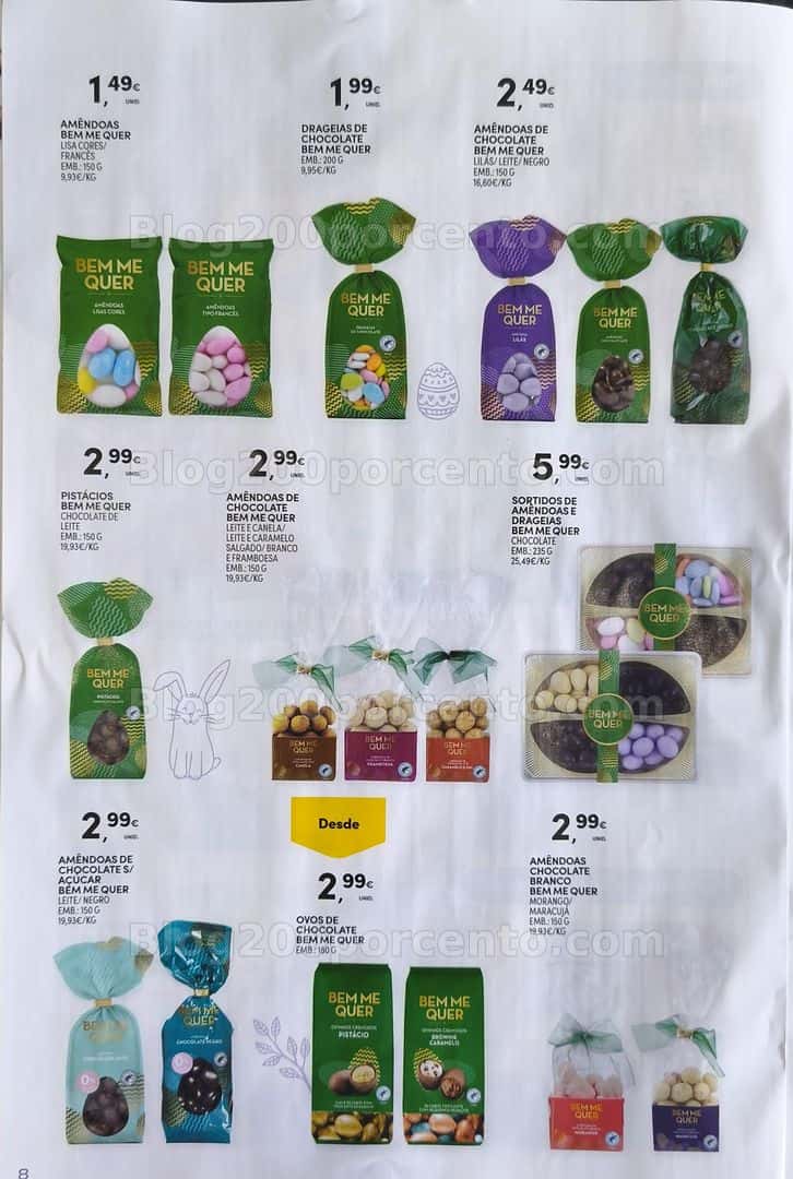 Antevisão Folheto CONTINENTE Páscoa Promoções de 17 março a 5 abril