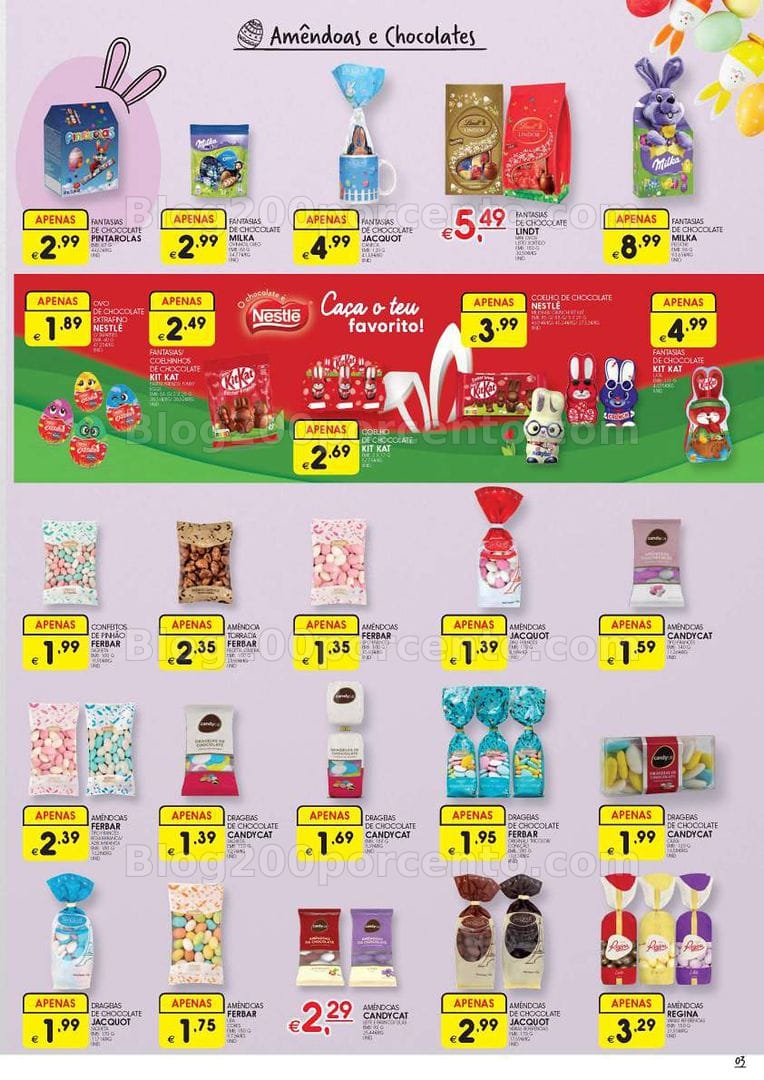 Antevisão Folheto MEU SUPER Páscoa Promoções de 18 março a 5 abril