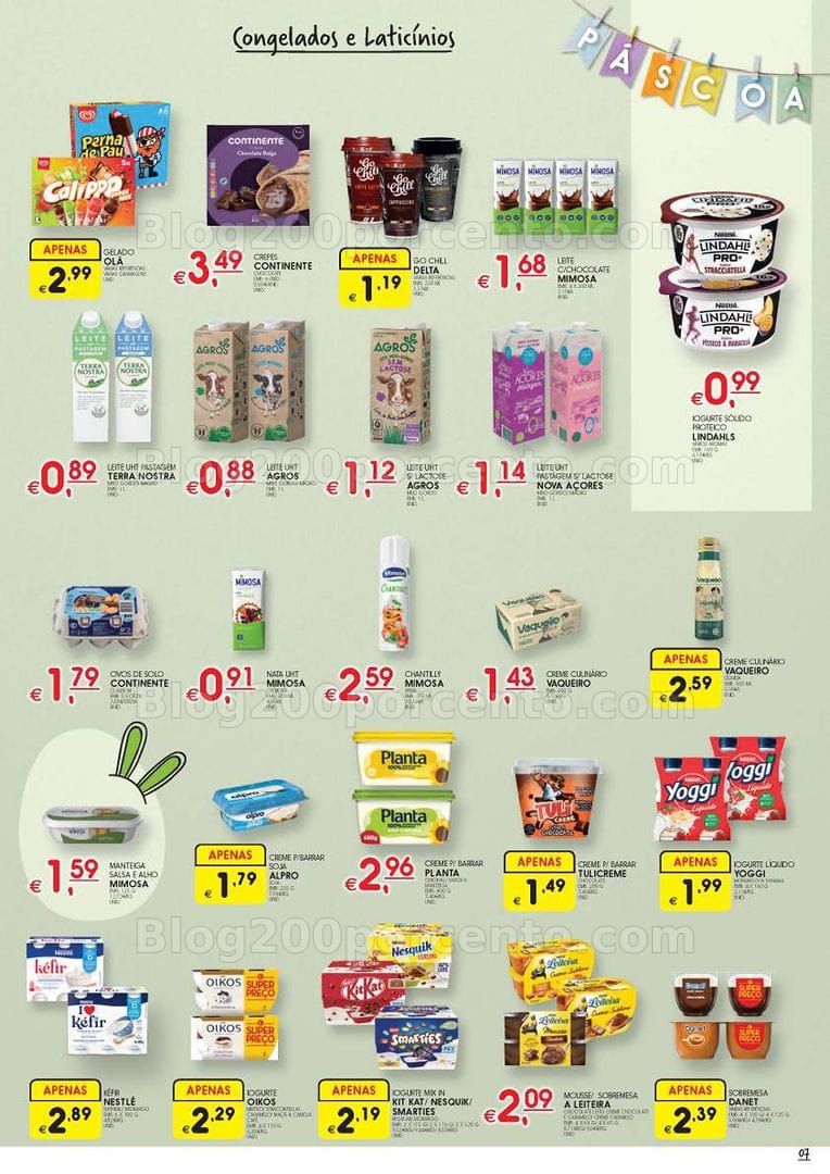 Antevisão Folheto MEU SUPER Páscoa Promoções de 18 março a 5 abril