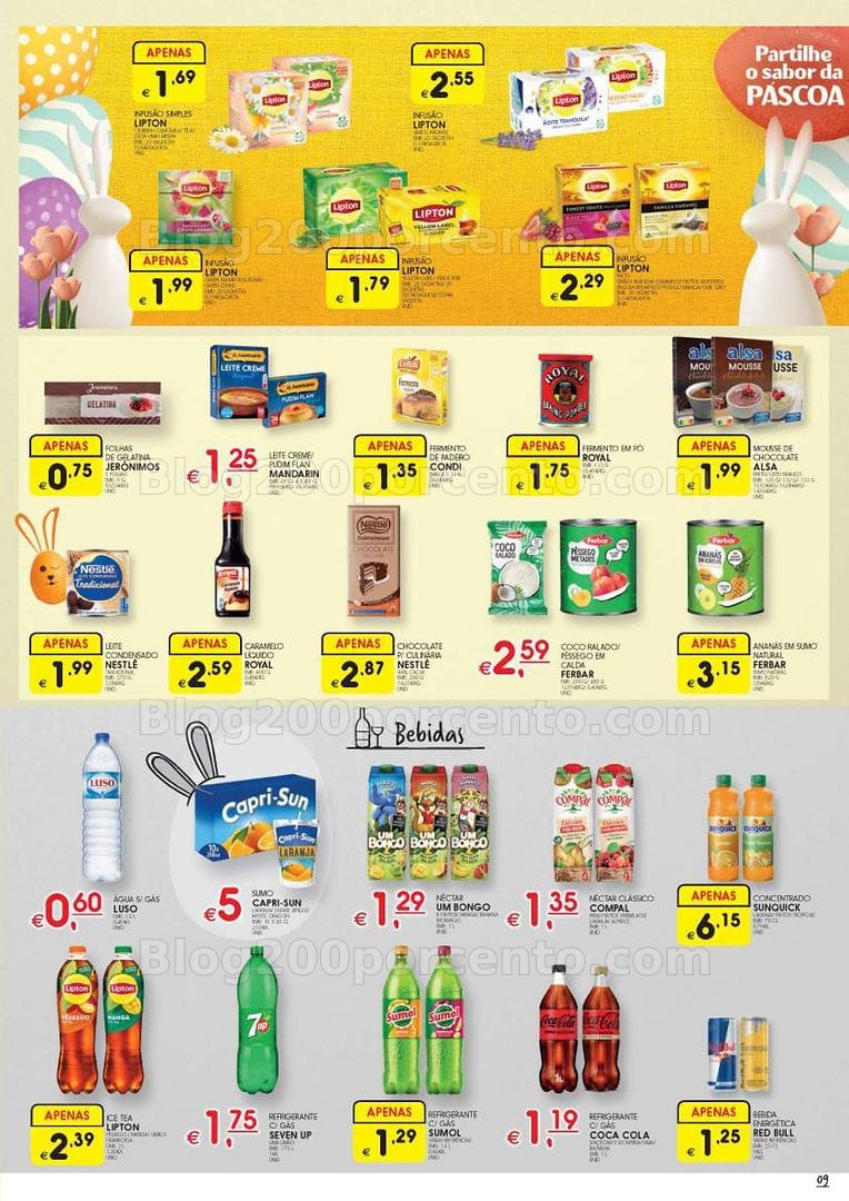 Antevisão Folheto MEU SUPER Páscoa Promoções de 18 março a 5 abril