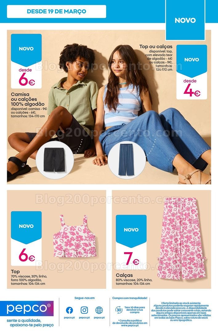 Antevisão Folheto PEPCO Promoções de 19 a 25 março