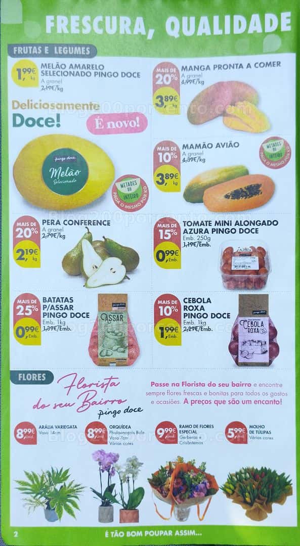Antevisão Folheto PINGO DOCE Promoções de 10 a 16 março