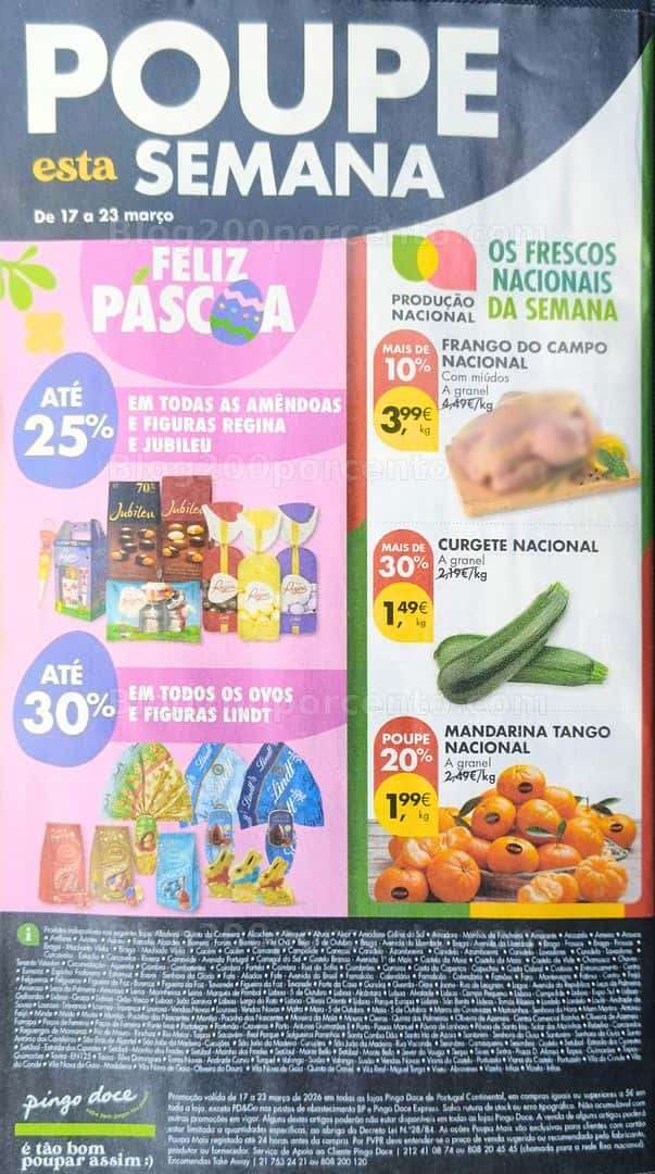 Antevisão Folheto PINGO DOCE Super Promoções de 17 a 23 março