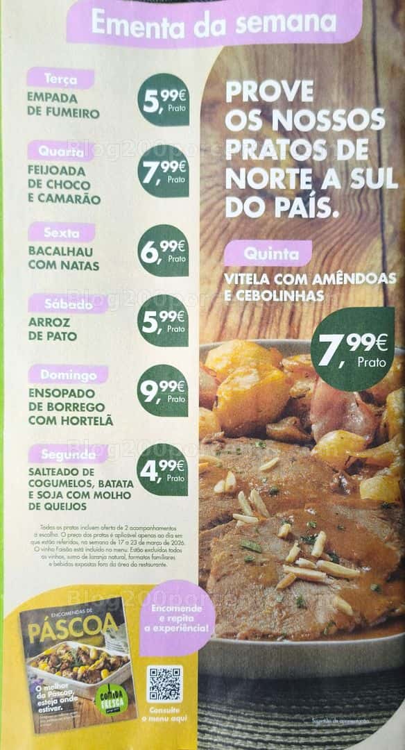 Antevisão Folheto PINGO DOCE Promoções de 17 a 23 março