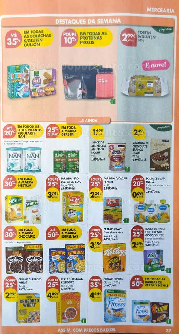 Antevisão Folheto PINGO DOCE Promoções de 17 a 23 março