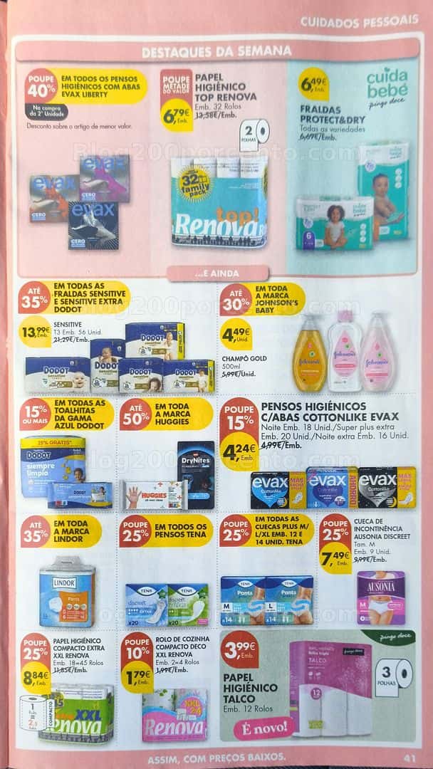 Antevisão Folheto PINGO DOCE Promoções de 17 a 23 março