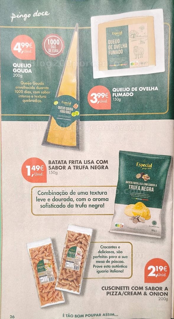 Antevisão Folheto PINGO DOCE Promoções de 24 a 30 março