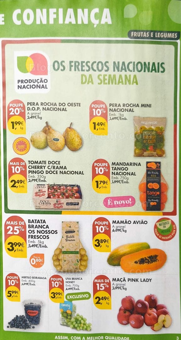 Antevisão Folheto PINGO DOCE Promoções de 24 a 30 março