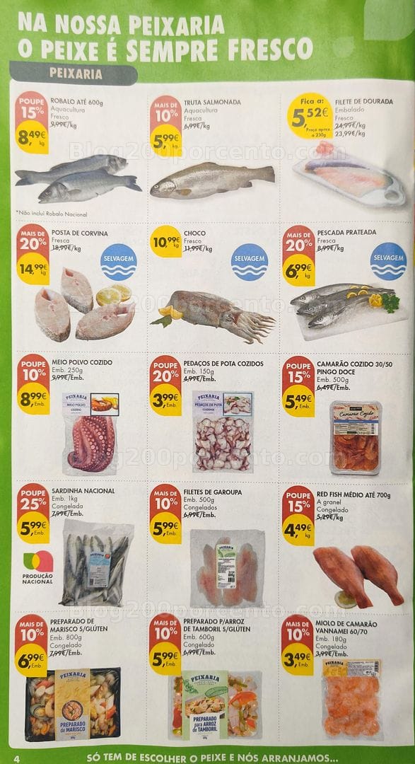 Antevisão Folheto PINGO DOCE Promoções de 24 a 30 março