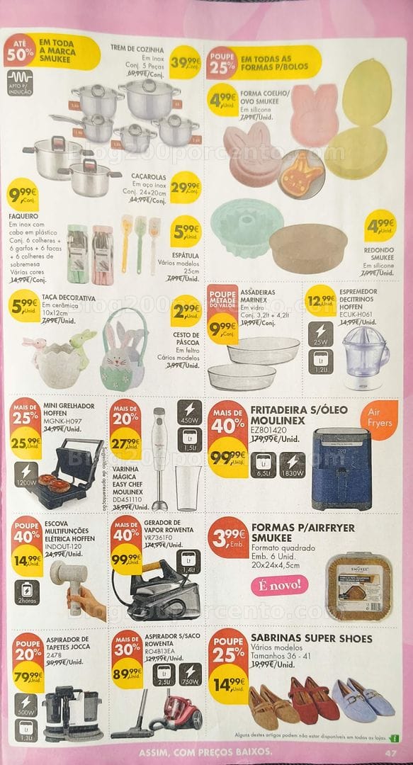 Antevisão Folheto PINGO DOCE Bazar Promoções de 24 a 30 março