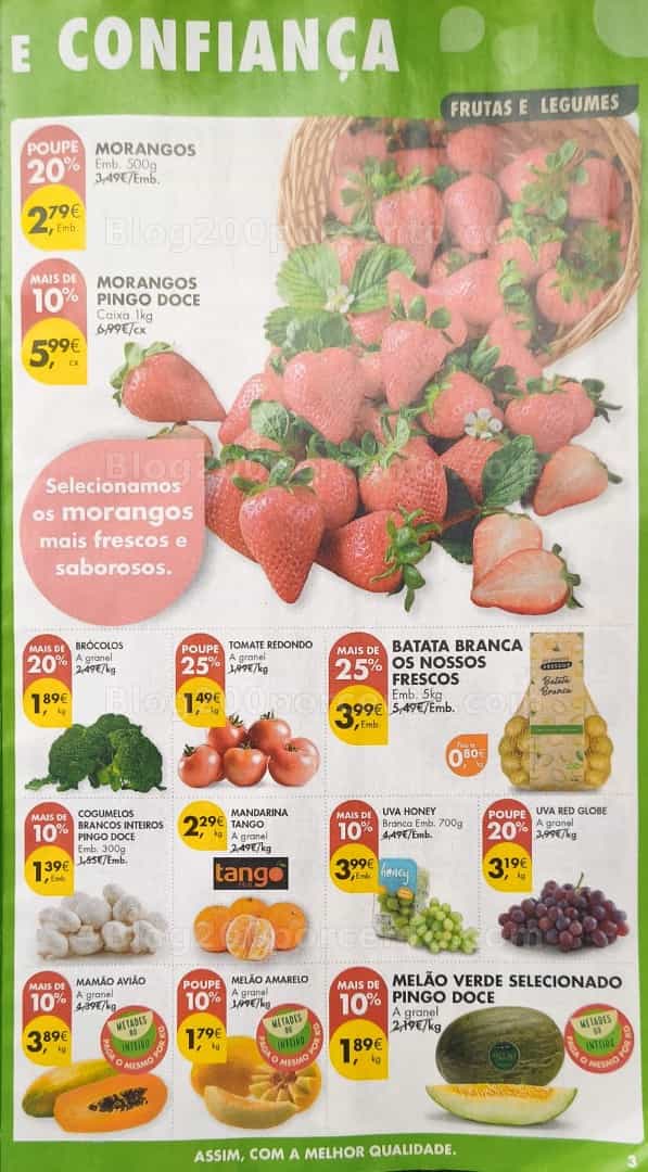 Antevisão Folheto PINGO DOCE Super Promoções de 3 a 9 março
