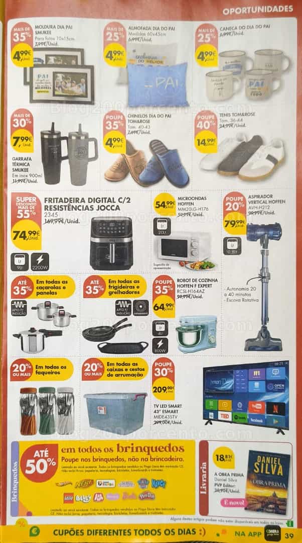 Antevisão Folheto PINGO DOCE Bazar Promoções de 3 a 9 março