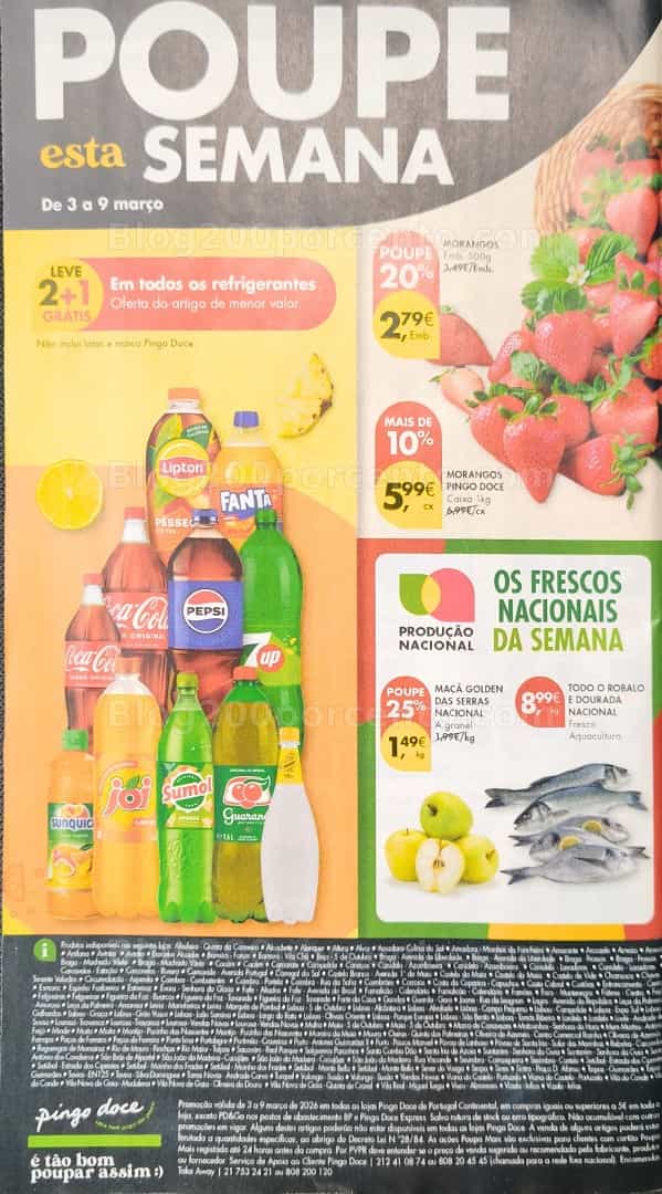 Antevisão Folheto PINGO DOCE Super Promoções de 3 a 9 março