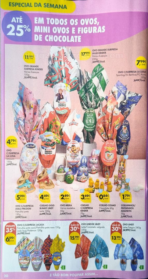 Antevisão Folheto PINGO DOCE Páscoa Promoções de 31 março a 6 abril