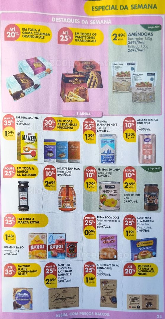 Antevisão Folheto PINGO DOCE Promoções de 31 março a 6 abril