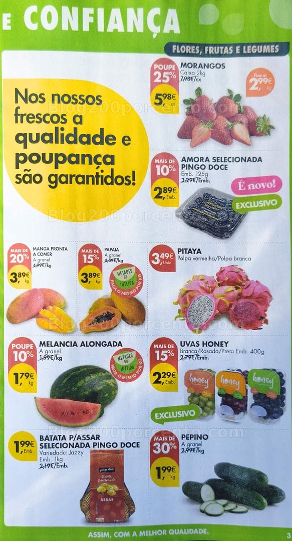 Antevisão Folheto PINGO DOCE Promoções de 31 março a 6 abril