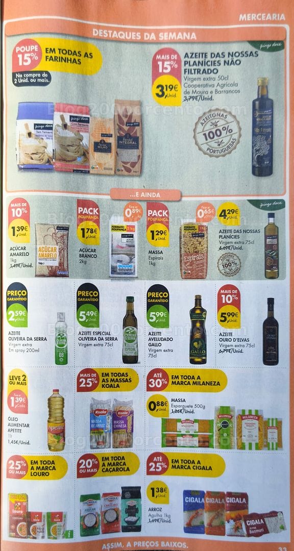 Antevisão Folheto PINGO DOCE Promoções de 31 março a 6 abril