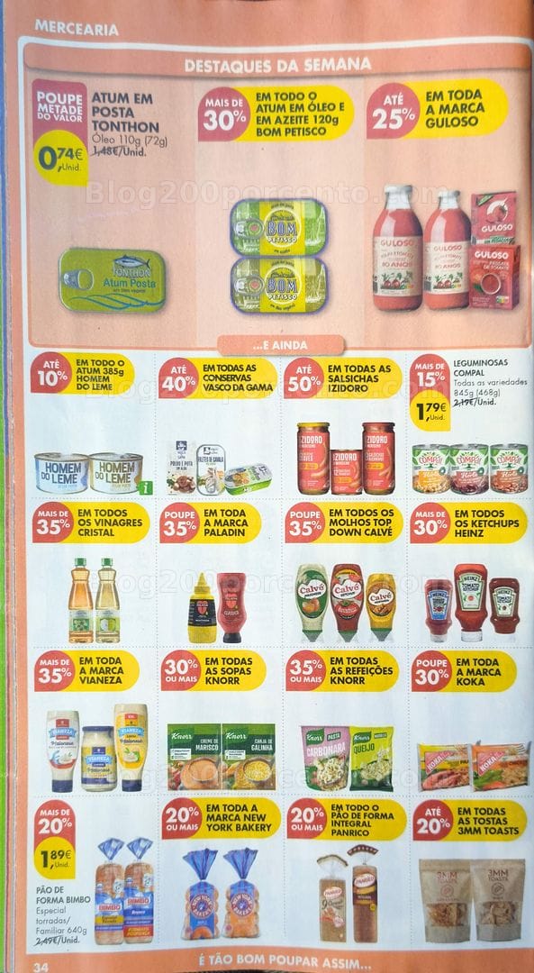 Antevisão Folheto PINGO DOCE Promoções de 31 março a 6 abril