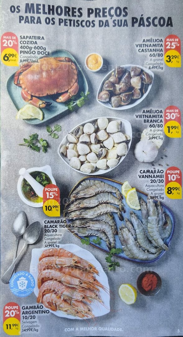 Antevisão Folheto PINGO DOCE Promoções de 31 março a 6 abril