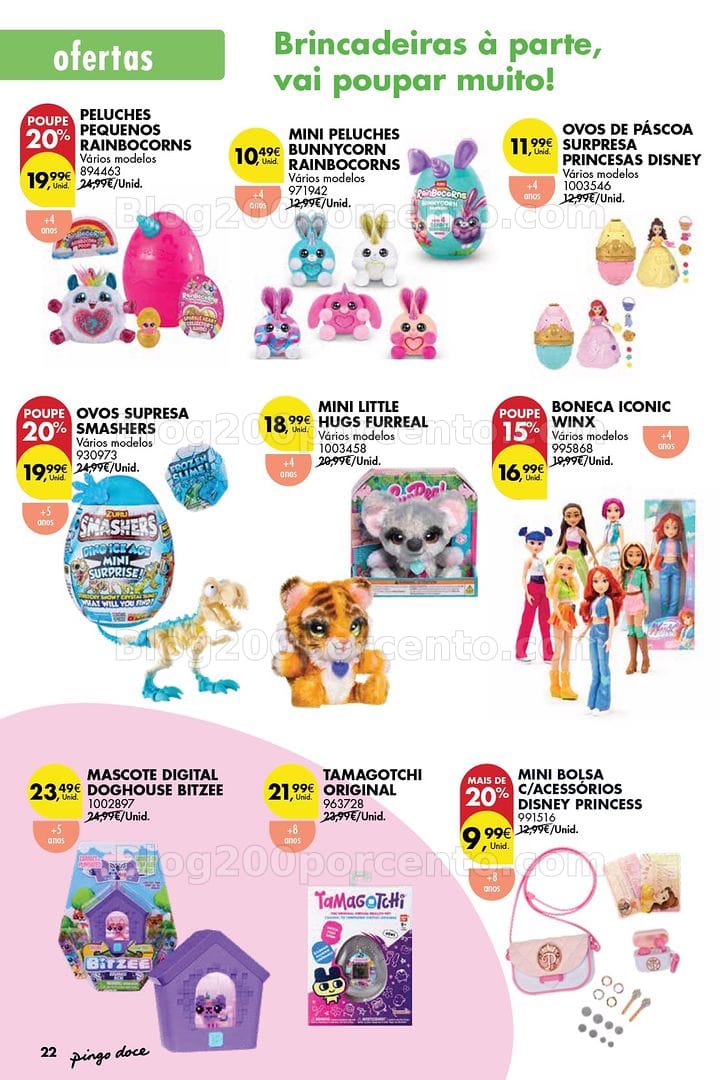 Antevisão Folheto PINGO DOCE Bazar Páscoa Promoções de 3 março a 6 abril