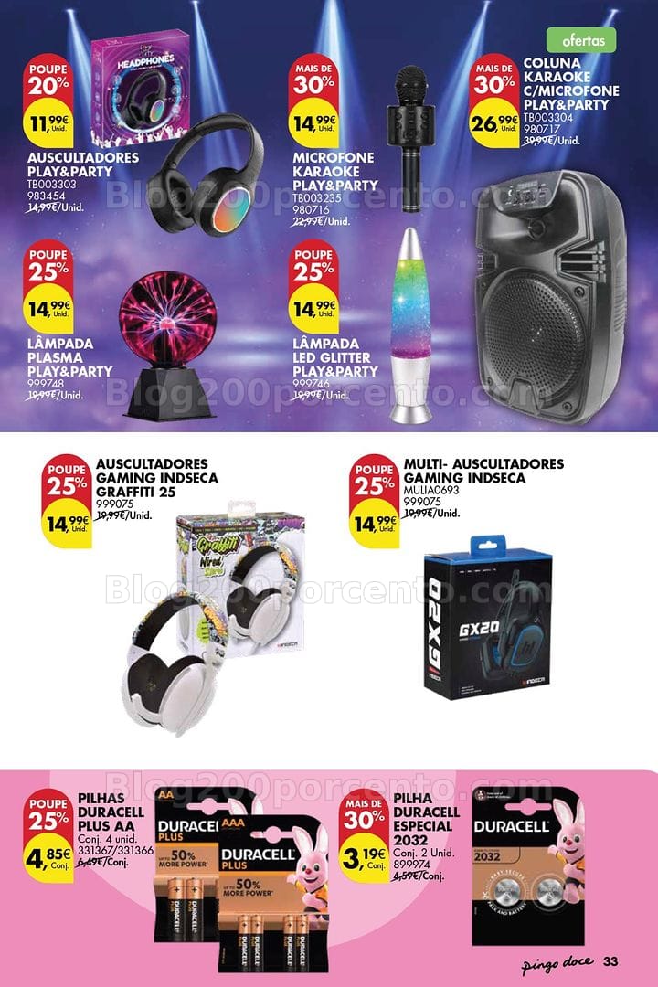 Antevisão Folheto PINGO DOCE Bazar Páscoa Promoções de 3 março a 6 abril