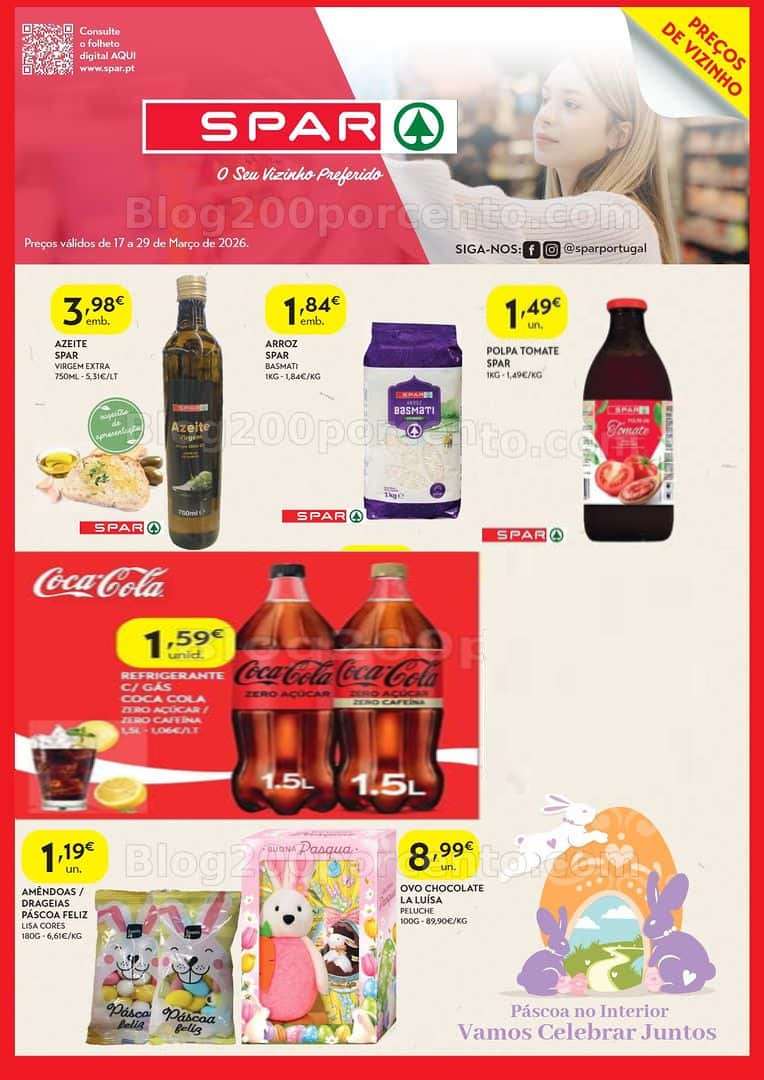 Antevisão Folheto SPAR Promoções de 17 a 29 março