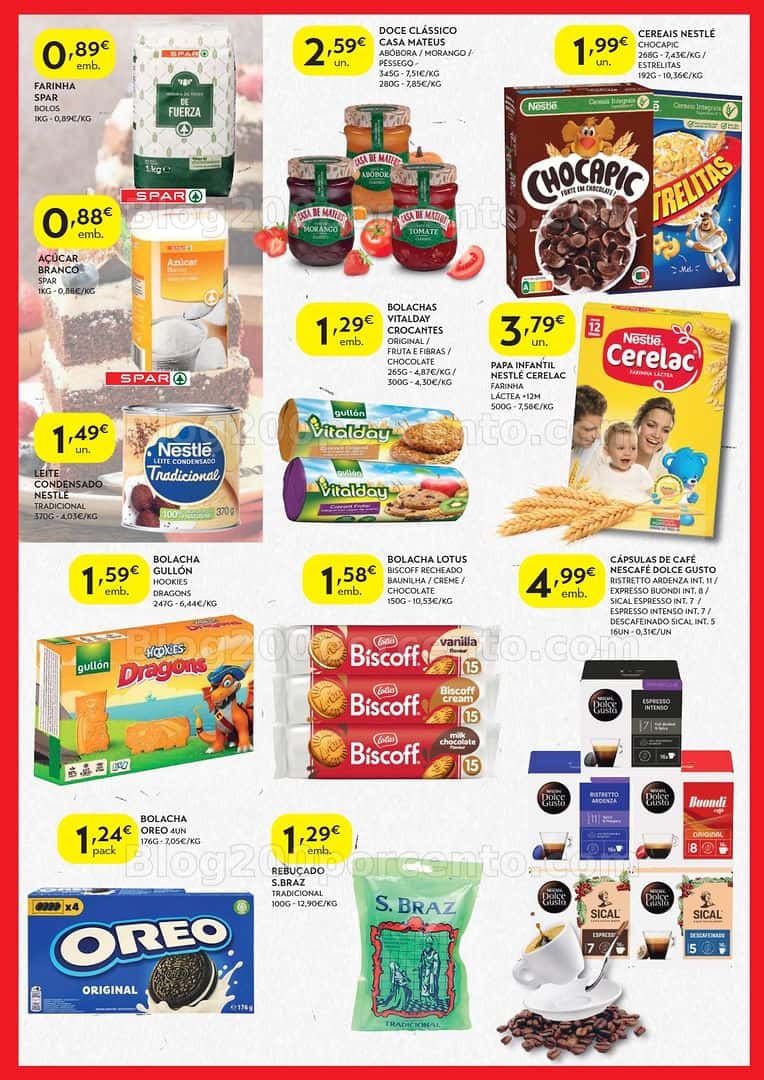 Antevisão Folheto SPAR Promoções de 17 a 29 março