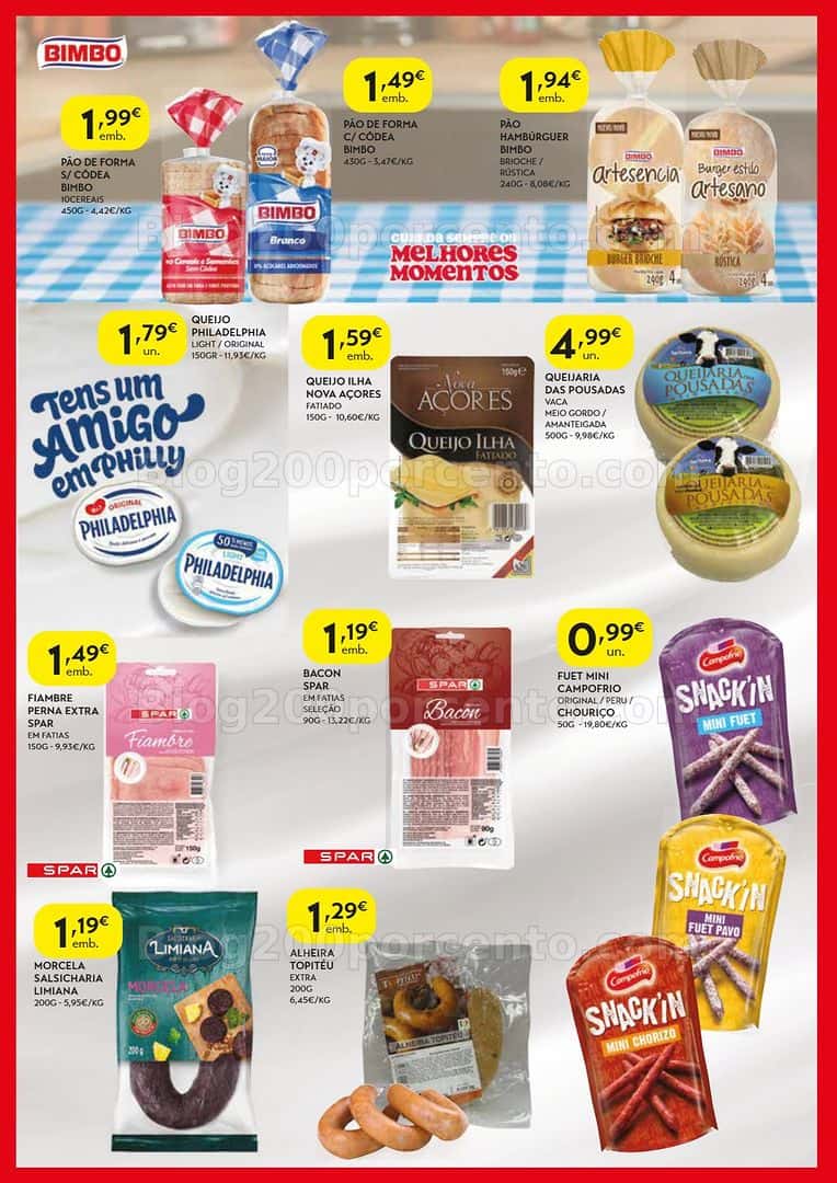 Antevisão Folheto SPAR Promoções de 31 março a 12 abril