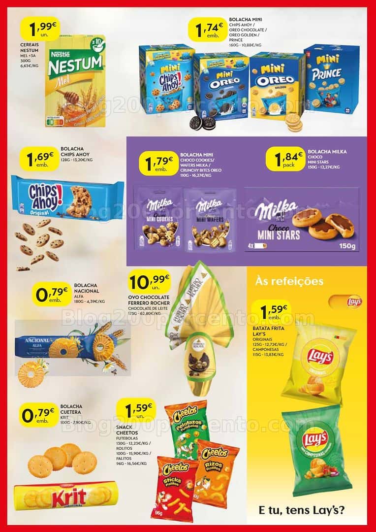 Antevisão Folheto SPAR Promoções de 31 março a 12 abril