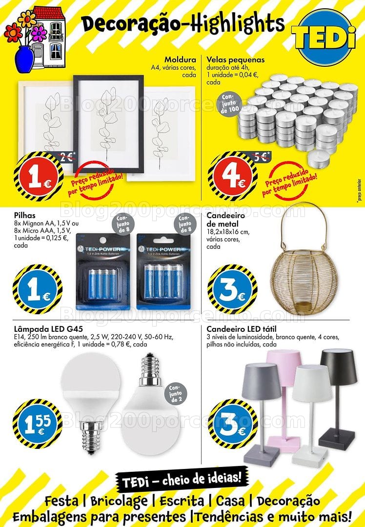 Antevisão Folheto TEDI Promoções de 20 a 27 março