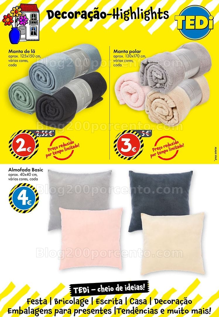 Antevisão Folheto TEDI Promoções de 20 a 27 março