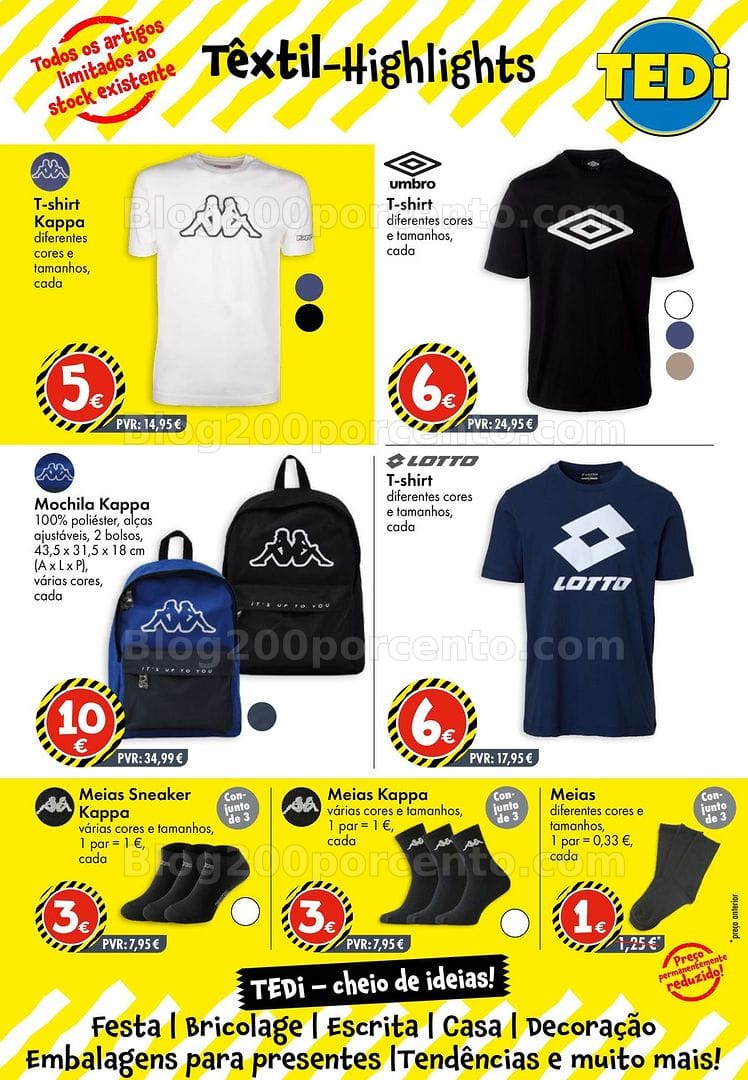 Antevisão Folheto TEDI Promoções de 20 a 27 março