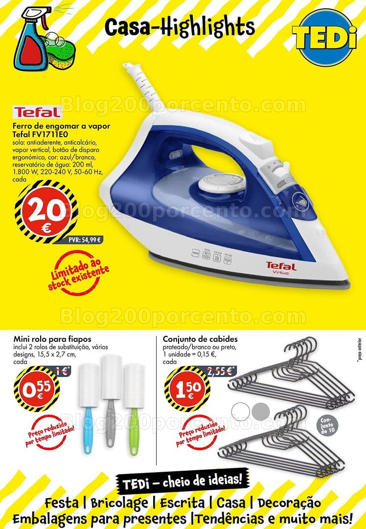 Antevisão Folheto TEDI Destaques Casa Promoções até 27 março