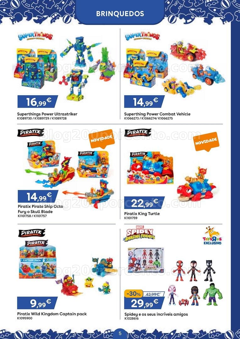 Antevisão Folheto TOYSRUS Promoções de 5 a 25 março