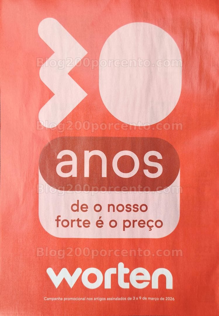 Antevisão Folheto WORTEN Promoções de 3 a 9 março