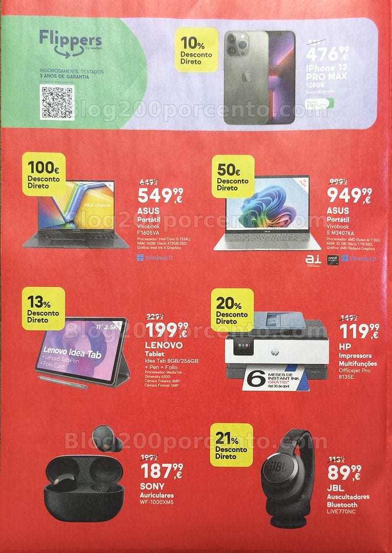 Antevisão Folheto WORTEN Promoções de 3 a 9 março