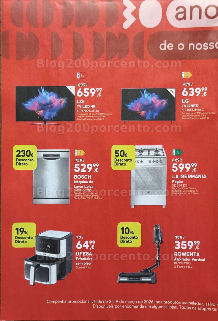 Antevisão Folheto WORTEN Promoções de 3 a 9 março