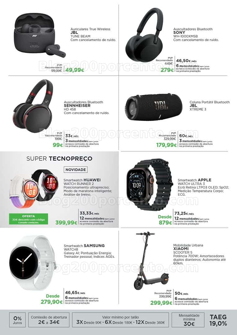 Antevisão Folheto EL CORTE INGLÉS Tecnologia Promoções até 26 abril