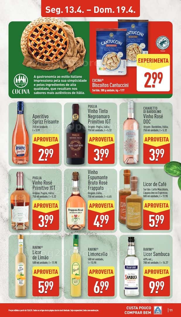 Antevisão Folheto ALDI Promoções de 13 a 19 abril - Edição Digital
