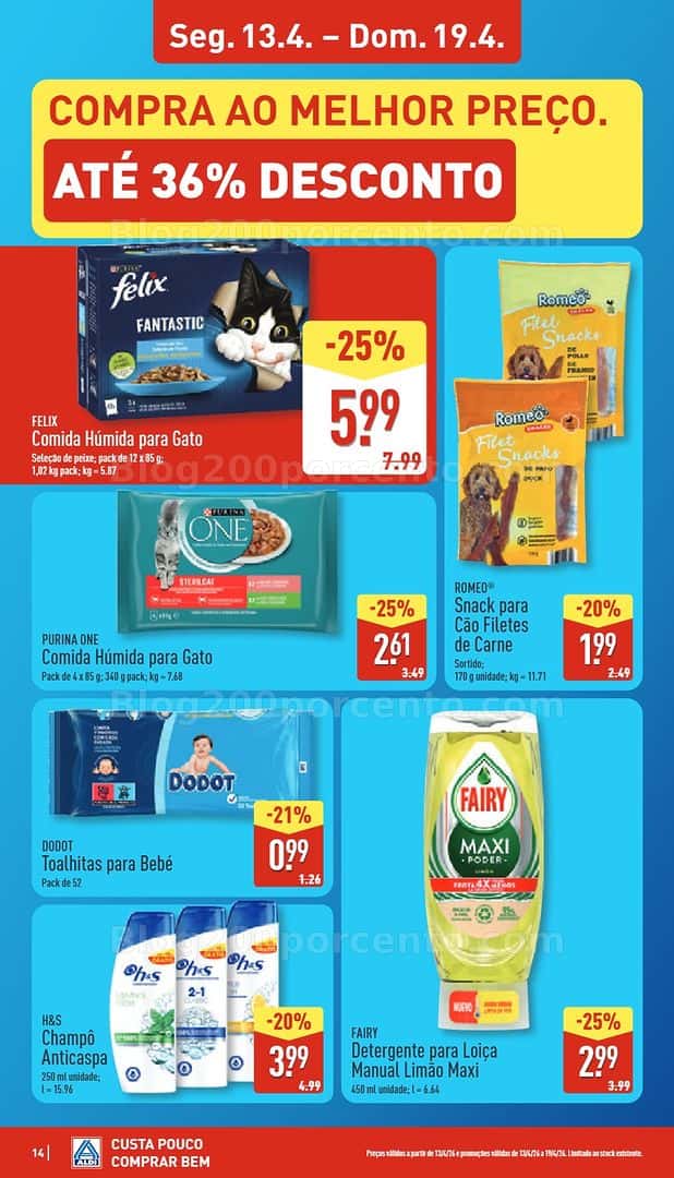 Antevisão Folheto ALDI Promoções de 13 a 19 abril - Edição Digital