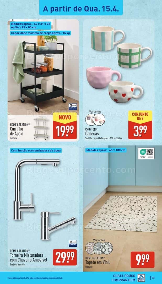 Antevisão Folheto ALDI Promoções de 13 a 19 abril - Edição Digital