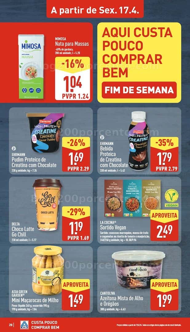 Antevisão Folheto ALDI Promoções de 13 a 19 abril - Edição Digital