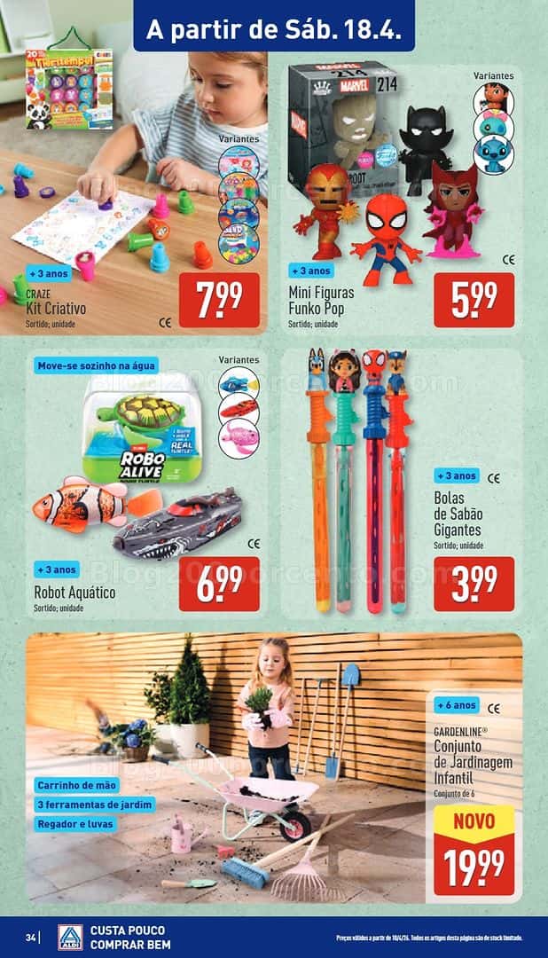 Antevisão Folheto ALDI Promoções de 13 a 19 abril - Edição Digital
