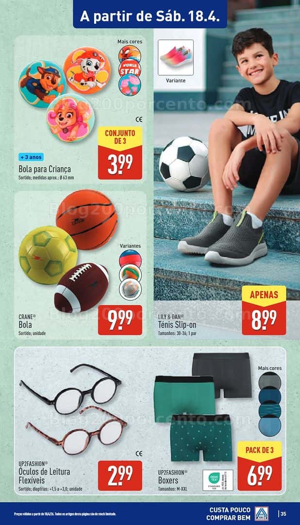 Antevisão Folheto ALDI Promoções de 13 a 19 abril - Edição Digital