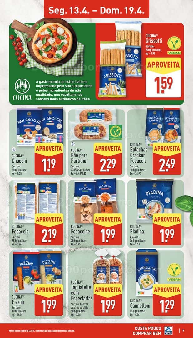 Antevisão Folheto ALDI Promoções de 13 a 19 abril - Edição Digital