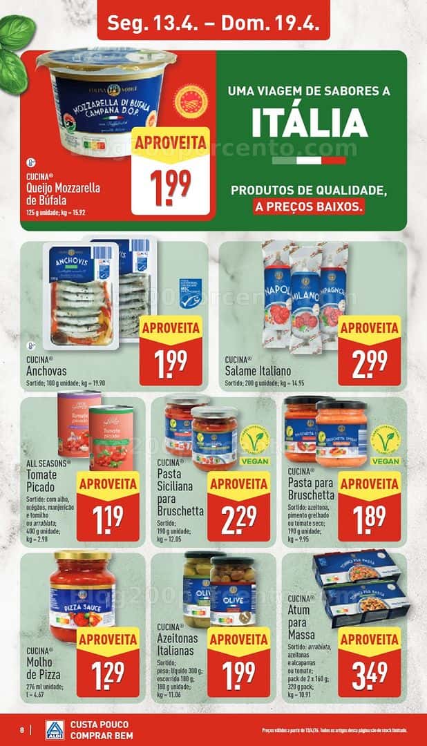 Antevisão Folheto ALDI Promoções de 13 a 19 abril - Edição Digital